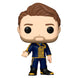 Figurine Funko POP de Fiyero du musical Wicked en vinyle de 9 cm, présentée dans sa boîte cadeau originale.