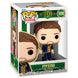 Vue rapprochée de la figurine Funko POP Wicked Fiyero montrant les détails du visage et du costume en vinyle.