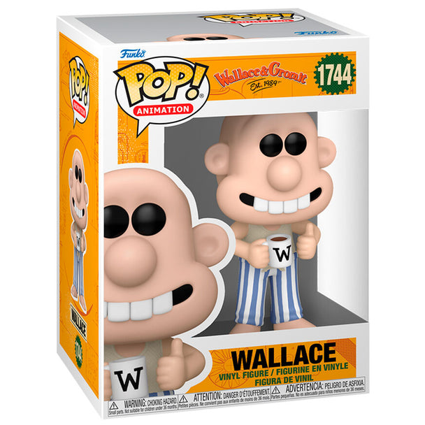Figurine Funko POP Gromit aux couleurs vives présentée dans son emballage collector