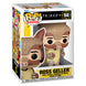 Détail de la figurine Funko POP Ross Geller Friends, montrant les traits et couleurs caractéristiques