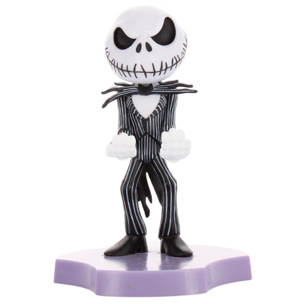 Mini Cable Guy Jack Skellington de Disney vue de face avec détails précis du visage.