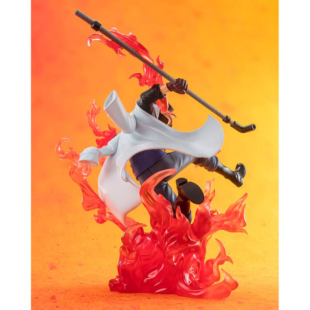 Figurine Sabo Fire Fits Rook de 19 cm en position dynamique avec détails précis