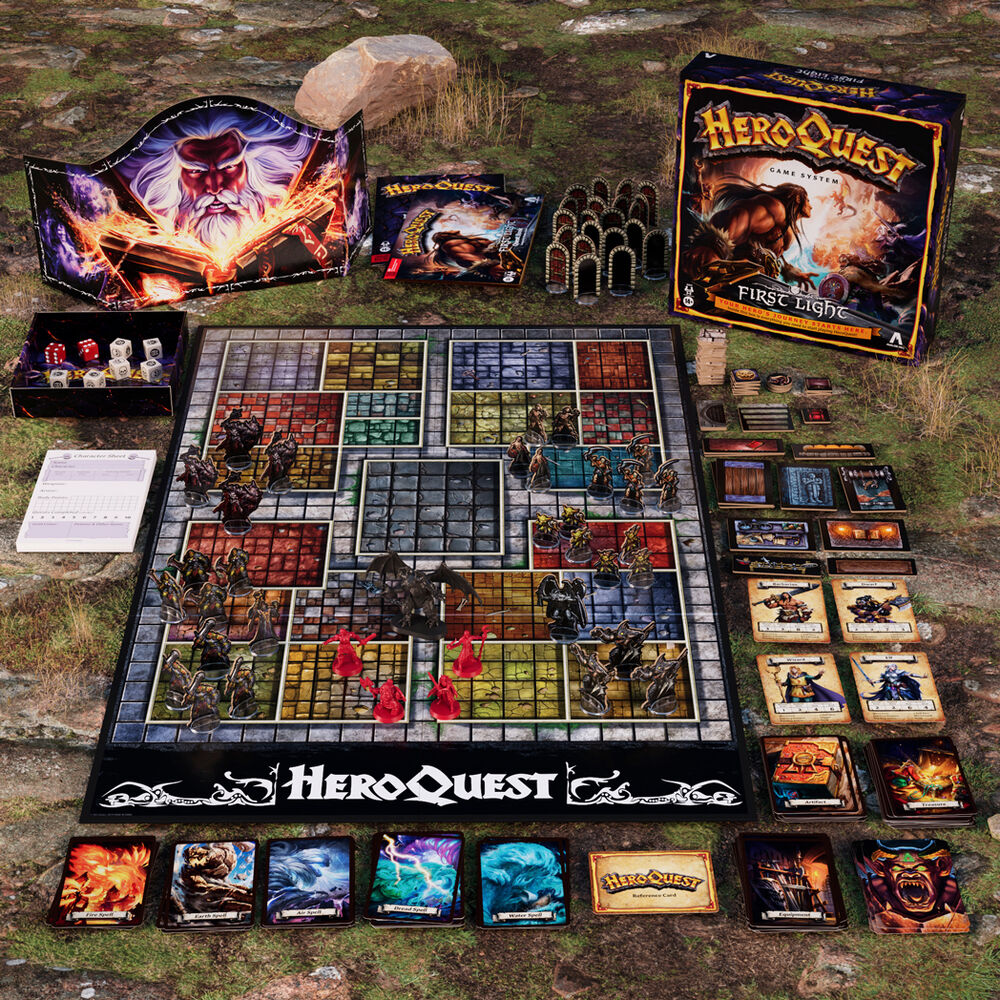 Pions monstres variés pour pimenter les combats dans HeroQuest First Light