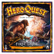 Vue du plateau double-face évolutif du jeu HeroQuest First Light avec décors fantastiques détaillés