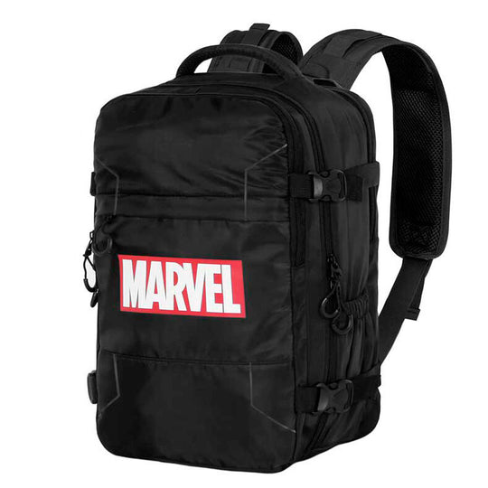 Sac à dos Marvel Comics 40 cm vue de face avec logo KARACTERMANIA bien visible