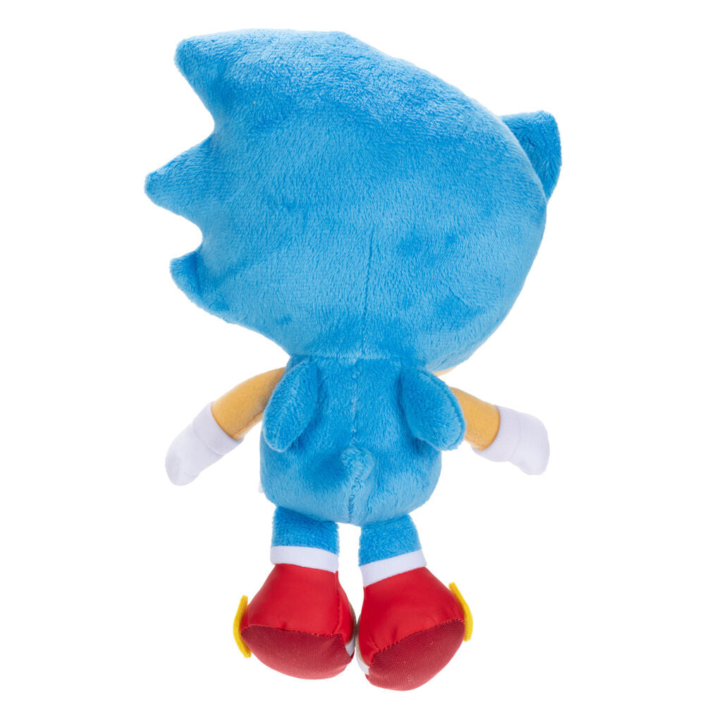 Peluches Sonic the Hedgehog emballées, prêtes à être offertes en cadeau
