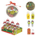 Boule de Noël CERDÁ décorée avec le personnage du Grinch en couleurs vives sur fond vert