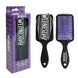 Brosse à cheveux Wednesday CERDÁ vue de face avec poils souples et design ergonomique