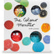 Vue d'ensemble des 4 figurines non articulées du pack The Coloured Monster COMANSI