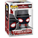Figurine Funko POP de Spider-Man Miles Morales en costume City Sounds, vue avant avec détails colorés sur fond blanc