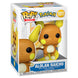Figurine Funko POP Alolan Raichu en vinyle de 9 cm avec détails colorés et boîte cadeau visible