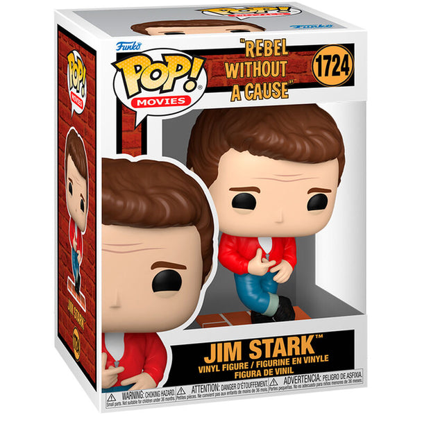 Figurine Funko POP Jim Stark de Rebel Without A Cause en vinyle de 9 cm dans sa boîte cadeau officielle