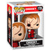 Figurine Funko POP Chucky Valentine en vinyle de 9 cm présentée dans sa boîte cadeau officielle