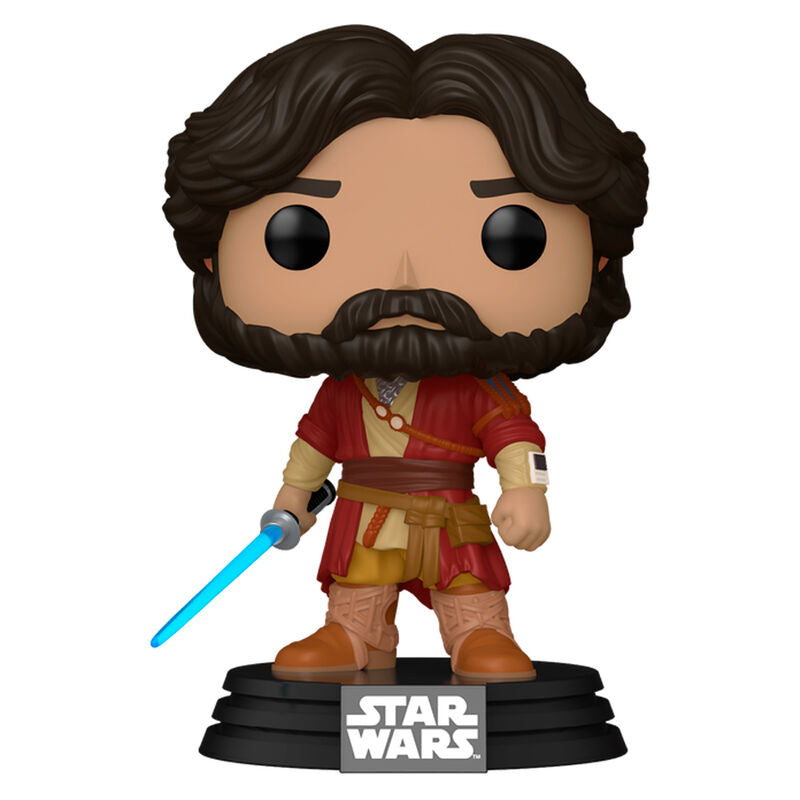 Vue détaillée de la figurine Funko POP Star Wars Ezra Bridger avec ses couleurs vives et sa boîte collector