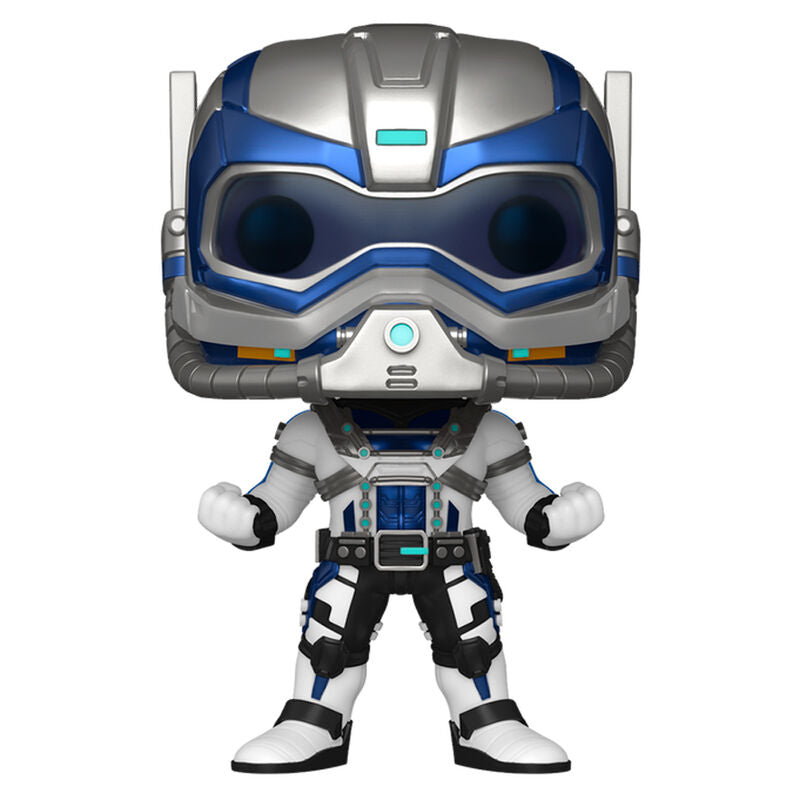 Packaging de la figurine Funko POP Marvel What IF Goliath, boîte transparente avec logo Funko