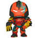 Boîte cadeau officielle contenant la figurine Funko POP Iron Man Sakaarian, parfaite pour collectionneurs Marvel