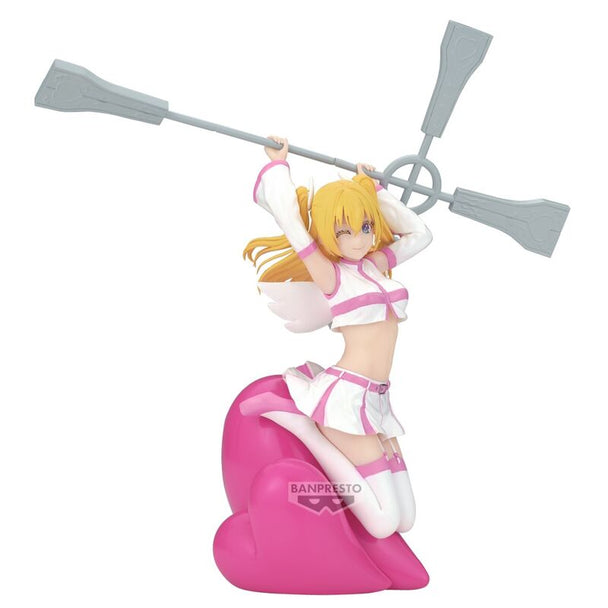 Vue frontale de la figurine Liliel Poppin Heart 18cm de BANPRESTO avec détails colorés