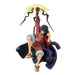 Figurine Monkey D Luffy Battle Record 15cm vue de face avec détails précis