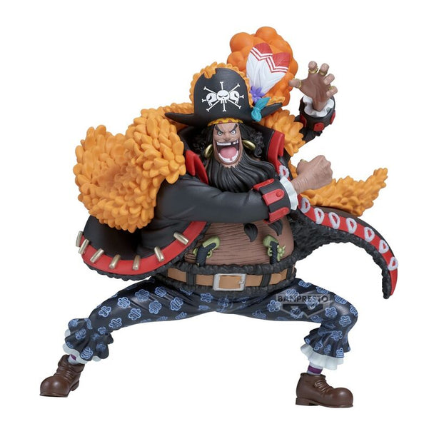 Figurine Marshall D Teach Battle Record de face, détails précis et couleurs vives