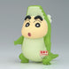 Zoom sur les détails colorés et la finition de la figurine Crayon Shinchan Goat ver.B