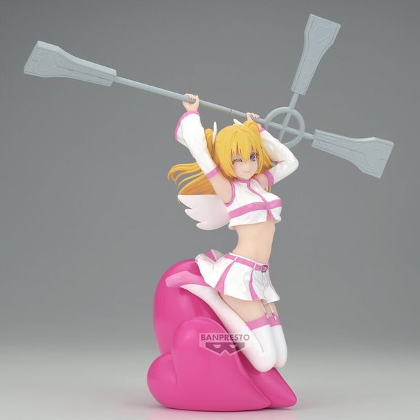 Profil gauche de la figurine 2.5D Liliel Poppin Heart montrant la finesse des traits