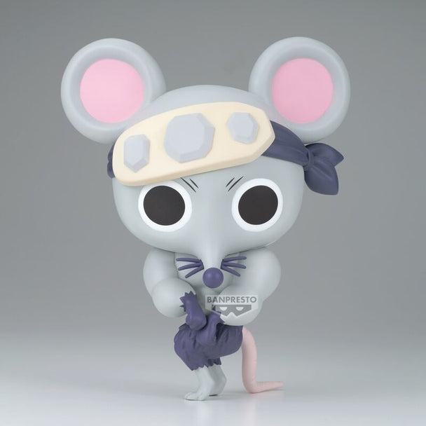 Figurine Muscular Mice 16cm Demon Slayer Kimetsu no Yaiba vue de face avec détails précis