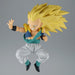 Vue latérale gauche de la figurine Gotenks Match Makers montrant la posture de combat