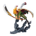 Vue de face de la figurine Gold Roger Edward Newgate One Piece 10cm BANPRESTO avec détails précis