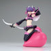 Vue rapprochée du visage expressif et des finitions précises de la figurine BANPRESTO Miriella Poppin Heart