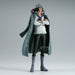 Vue arrière de la figurine Kuzan King of Artist mettant en valeur sa cape bleue