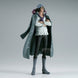 Vue arrière de la figurine Kuzan King of Artist mettant en valeur sa cape bleue