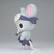 Gros plan sur le visage expressif de la figurine Muscular Mice Demon Slayer no Yaiba