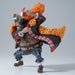 Vue arrière de la figurine One Piece Marshall D Teach montrant les détails du manteau