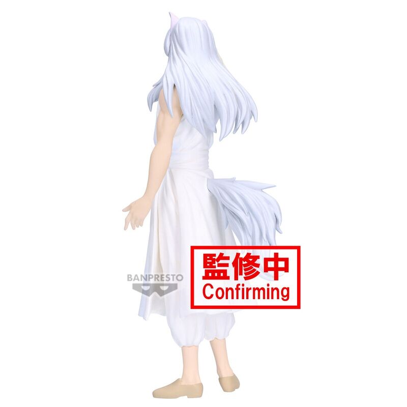 Vue arrière de la figurine Youko Kurama BANPRESTO, mettant en valeur la cape et les textures