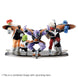 Ensemble des six images montrant la figurine Guldo sous différents angles