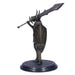Profil gauche de la figurine Black Knight montrant les textures d'armure