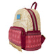 Détail des panneaux latéraux du sac à dos avec illustrations artistiques Vaiana