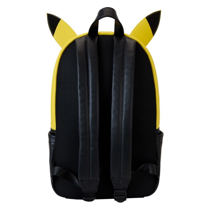Intérieur du sac à dos Loungefly Pokémon avec doublure assortie et espace de rangement