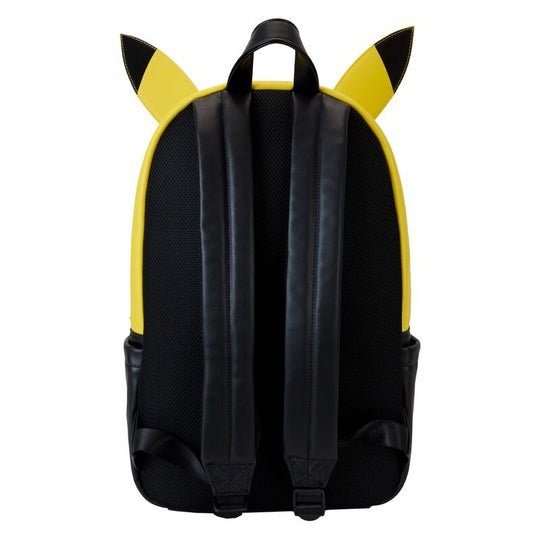 Intérieur du sac à dos Loungefly Pokémon avec doublure assortie et espace de rangement
