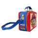 Poignée supérieure robuste et finitions en métal doré du sac Loungefly Disney Mickey and Friends