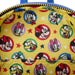 Intérieur du sac à dos Loungefly Disney avec doublure assortie imprimée Mickey and Friends