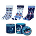 Pack de 3 paires de chaussettes Disney Stitch pour adultes avec motifs colorés