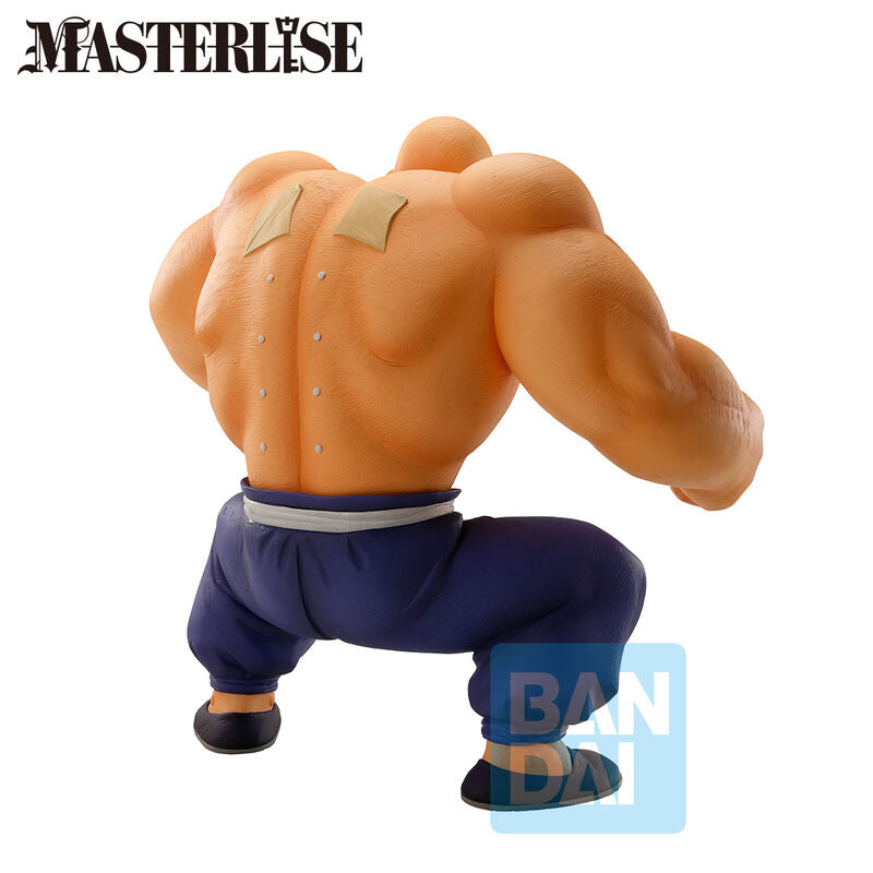 Présentation complète de la figurine Master Roshi BANPRESTO sur fond neutre