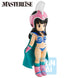Gros plan sur le visage expressif de la figurine Chi-Chi Training BANPRESTO 15cm