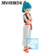 Profil de la figurine Bulma Dragon Ball 21cm montrant les traits du visage et la posture dynamique