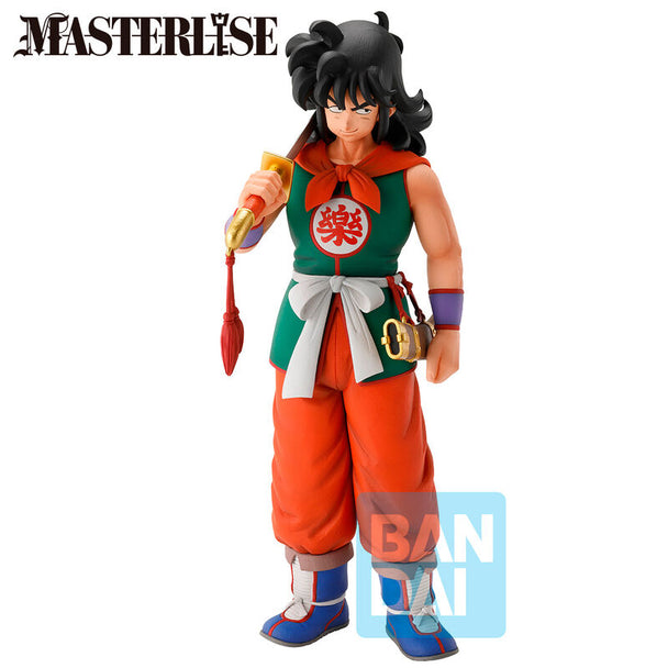 Figurine Yamcha Dragon Ball de 25 cm en position d'entrainement signée BANPRESTO