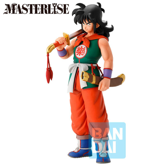 Zoom sur le visage expressif et la finition soignée de la figurine Yamcha BANPRESTO