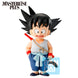 Figurine Dragon Ball posée sur son socle avec éclairage naturel