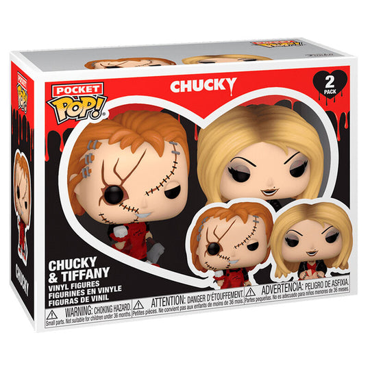 Figurine Pocket POP de Tiffany Valentine, compagne de Chucky, avec son look iconique et ses traits expressifs