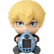 Vue rapprochée du visage détaillé de la figurine Chifuyu de Tokyo Revengers par BANDAI